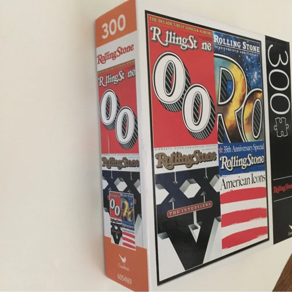 NEW 300 pc Puzzle Rolling Stone Anniversary Covers 18 x 24